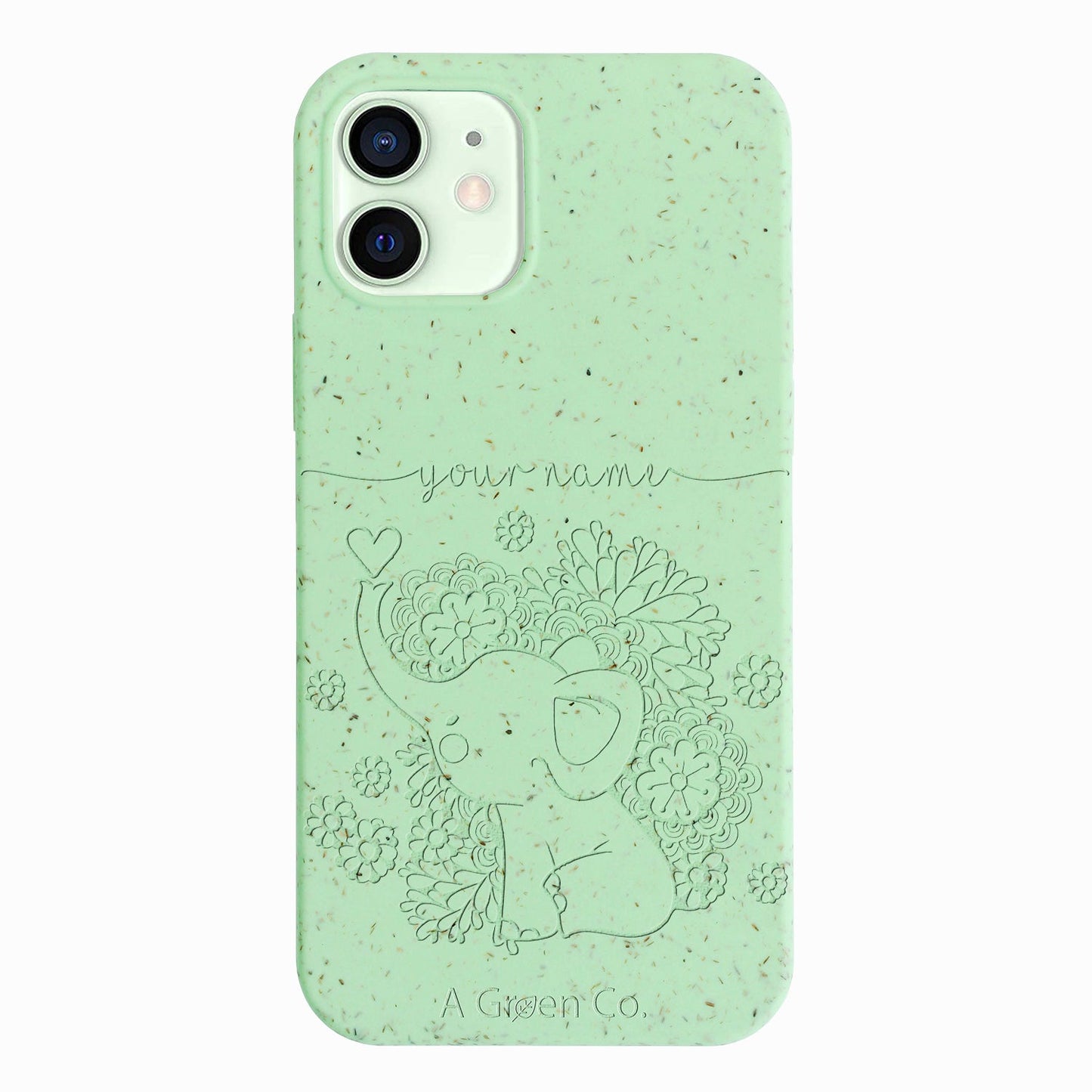 Tiny Tuskers - iPhone 12 Mini Eco-Friendly Case
