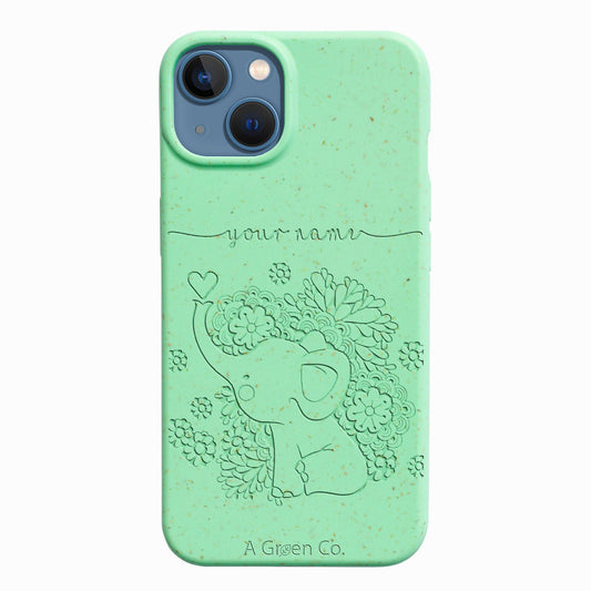 Tiny Tuskers - iPhone 14 Eco-Friendly Case
