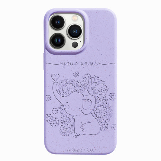 Tiny Tuskers - iPhone 14 Pro Eco-Friendly Case