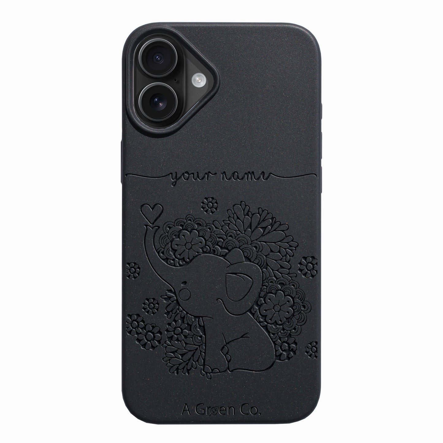Tiny Tuskers - iPhone 16 Eco-Friendly Case