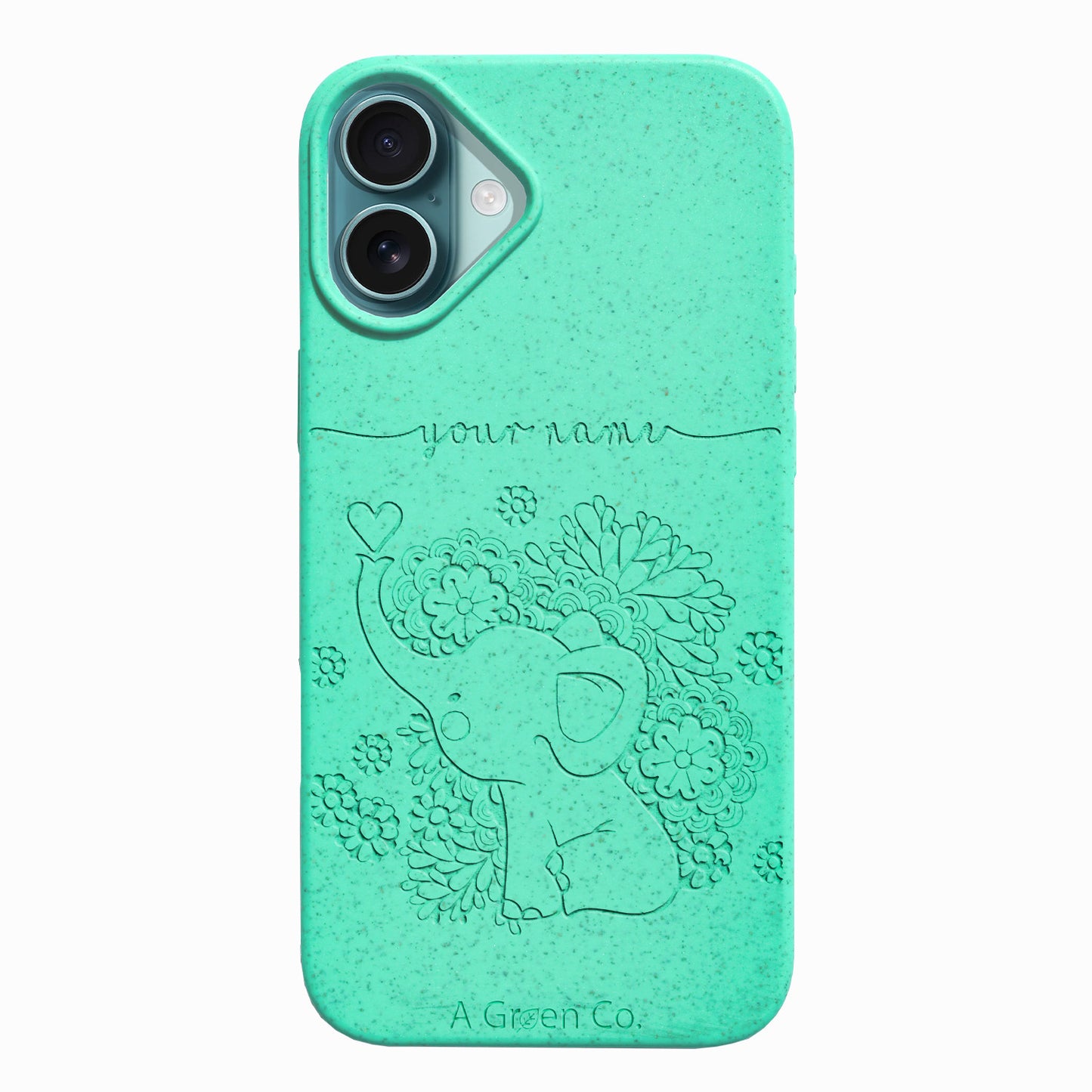 Tiny Tuskers - iPhone 16 Eco-Friendly Case