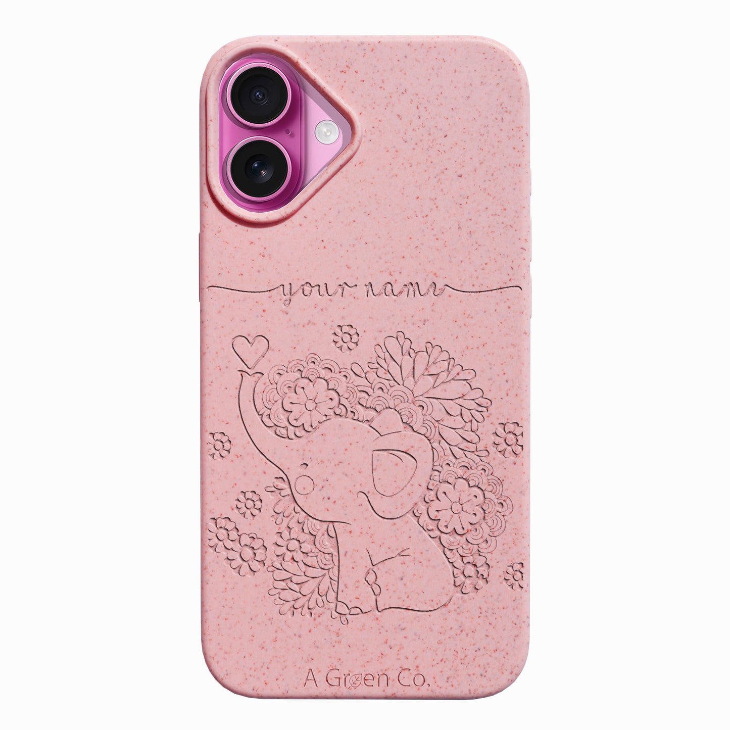 Tiny Tuskers - iPhone 16 Eco-Friendly Case