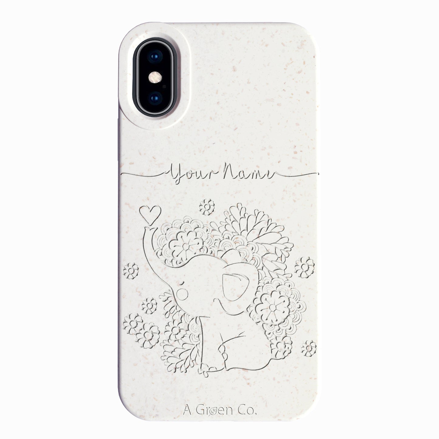 Tiny Tuskers - iPhone Xs Eco-Friendly Case