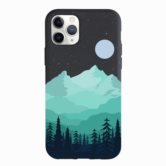 Moon & Mountains - iPhone 11 Pro Eco-Friendly Case
