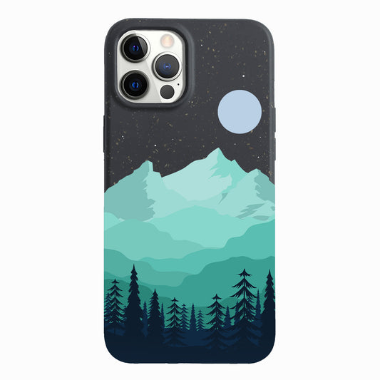 Moon & Mountains - iPhone 12 Pro Max Eco-Friendly Case