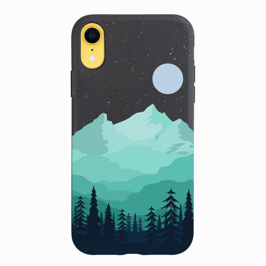 Moon & Mountains - iPhone XR Eco-Friendly Case