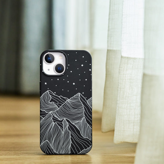 Starry Peaks - iPhone 16 Eco-Friendly Case
