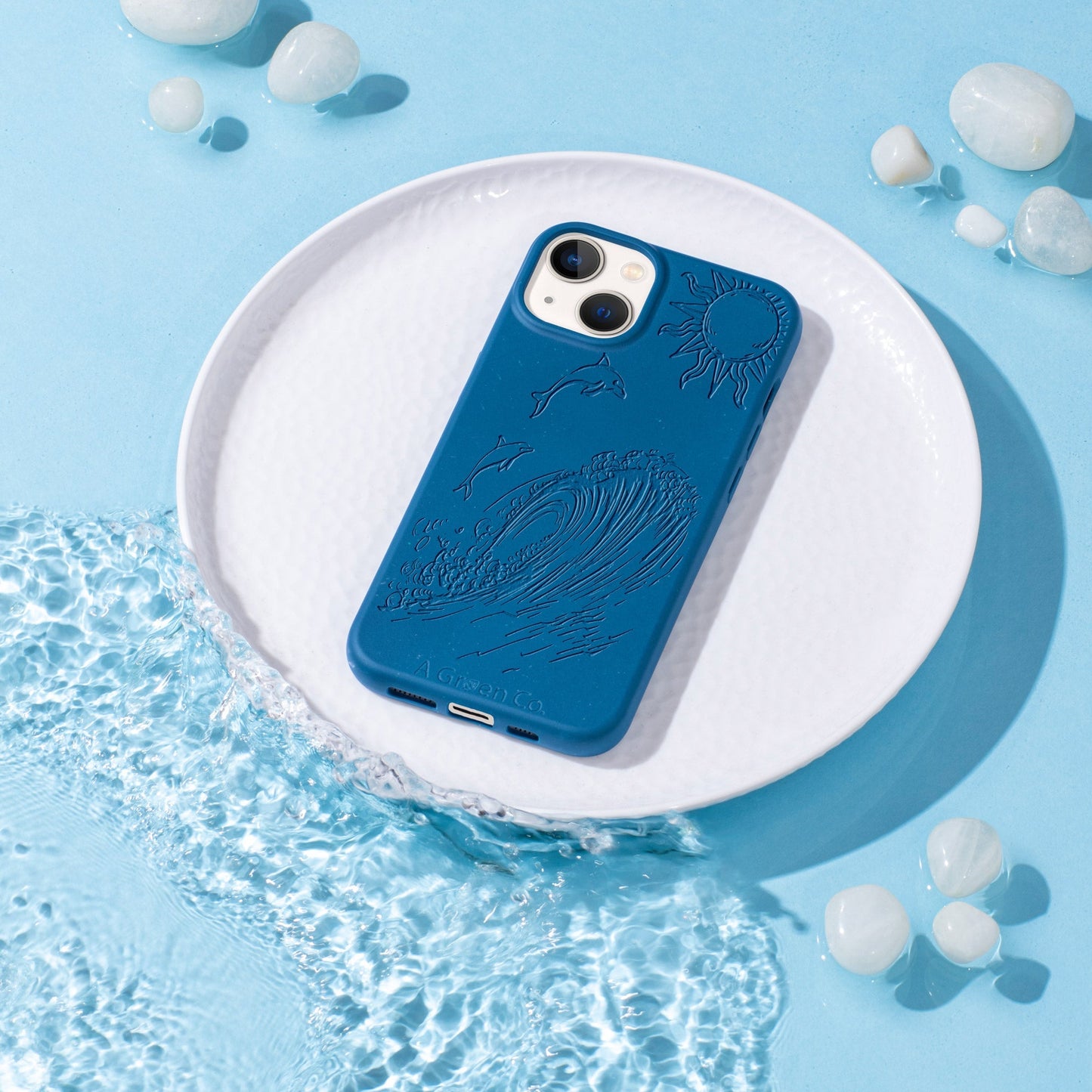 Dolphin Dive - iPhone 14 Eco-Friendly Case