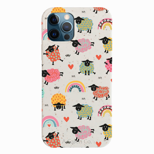Dancing Lambs - iPhone 12 Pro Max Eco-Friendly Case