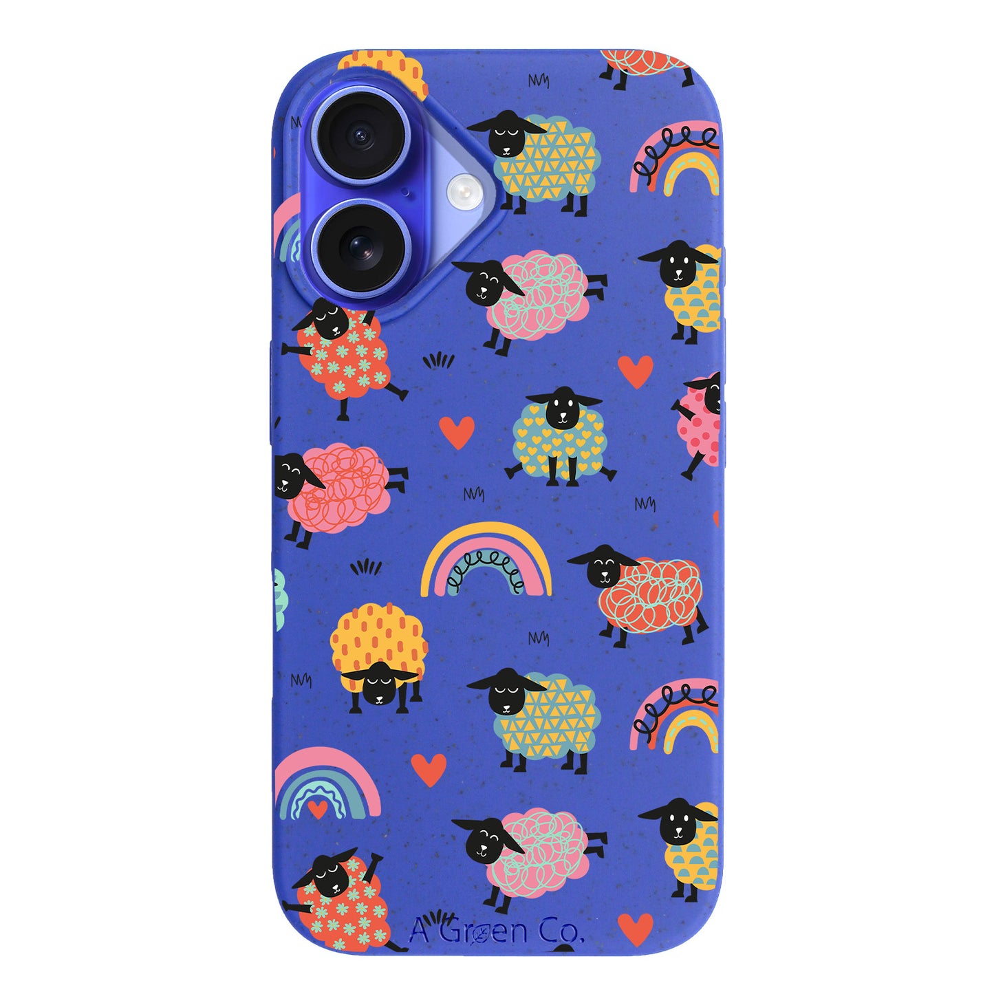 Dancing Lambs - iPhone 16 Eco-Friendly Case