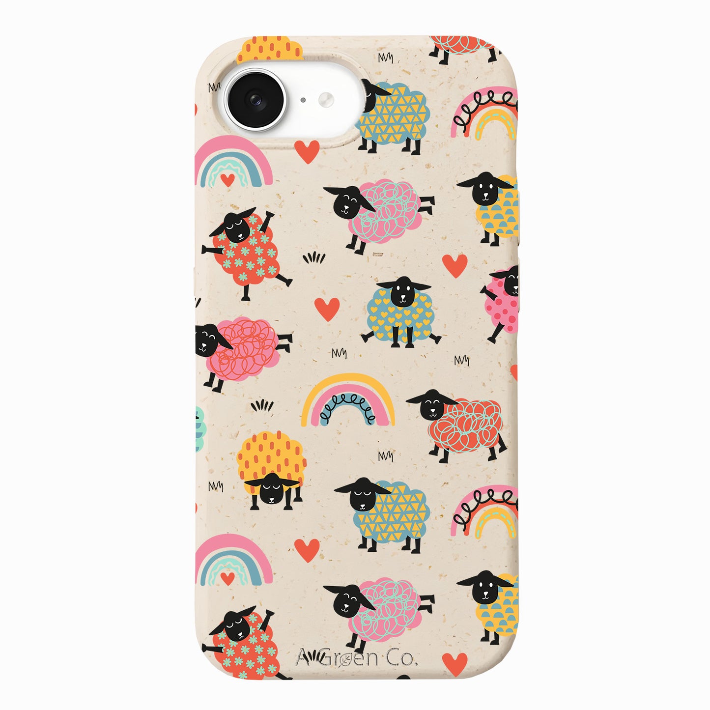 Dancing Lambs - iPhone 16e Eco-Friendly Case