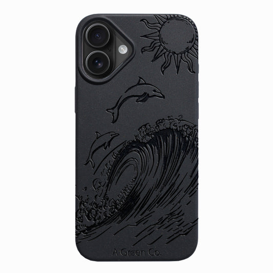 Dolphin Dive - iPhone 16 Eco-Friendly Case
