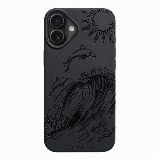 Dolphin Dive - iPhone 16 Plus Eco-Friendly Case