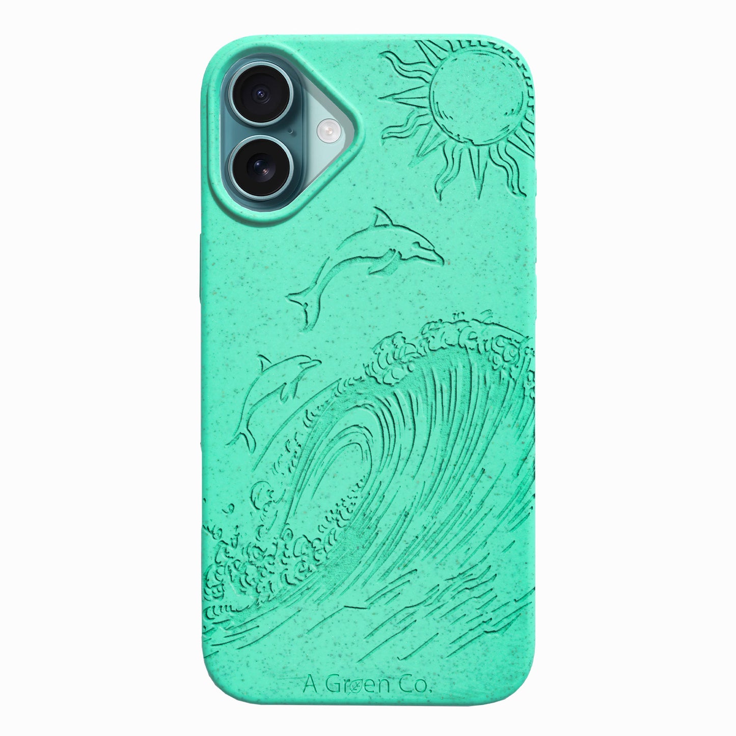 Dolphin Dive - iPhone 16 Eco-Friendly Case