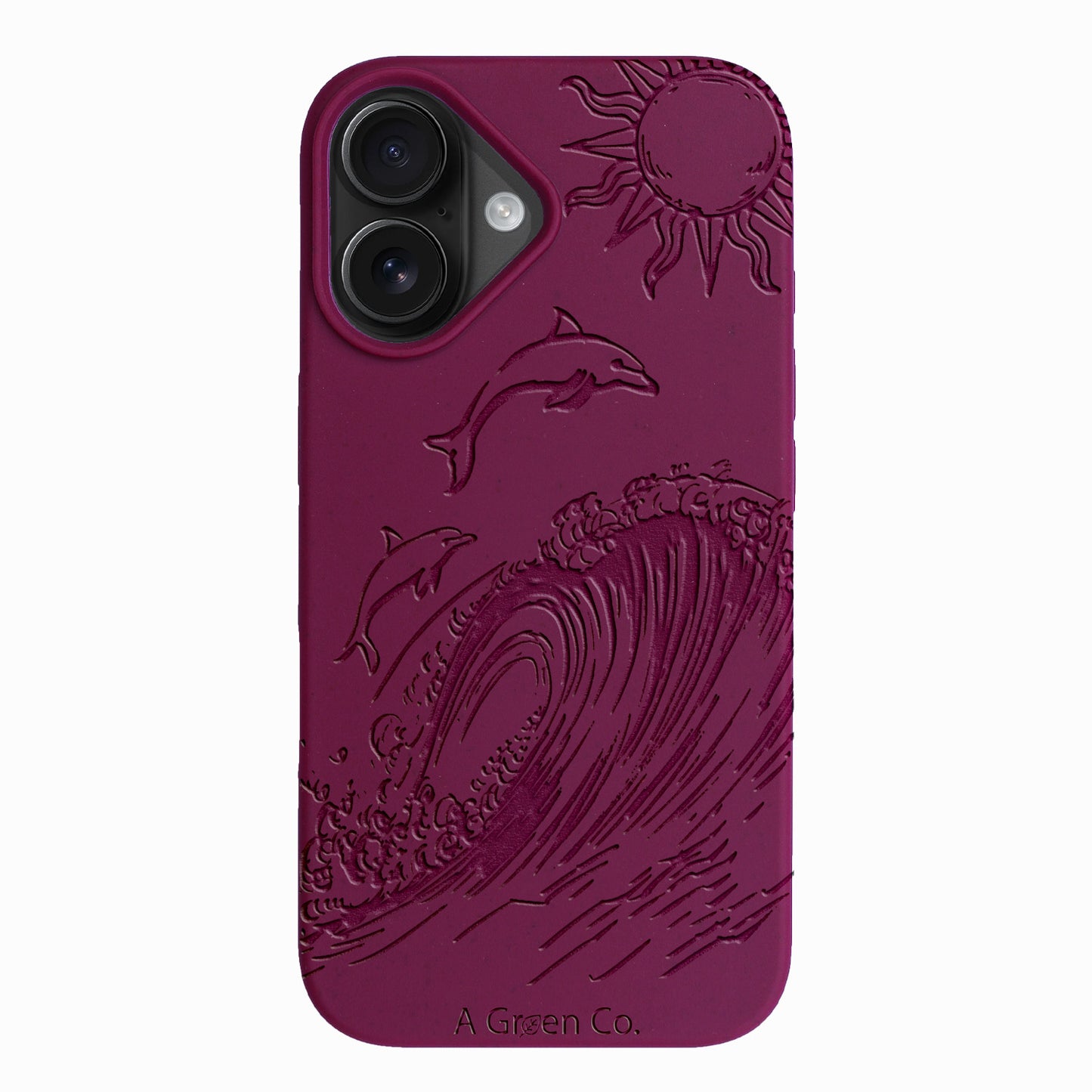 Dolphin Dive - iPhone 16 Eco-Friendly Case