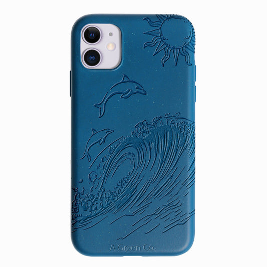 Dolphin Dive - iPhone 11 Eco-Friendly Case