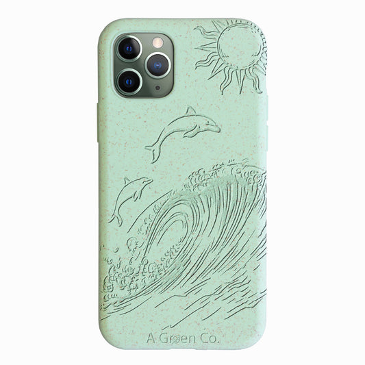 Dolphin Dive - iPhone 11 Pro Eco-Friendly Case