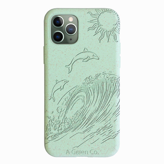 Dolphin Dive - iPhone 11 Pro Max Eco-Friendly Case