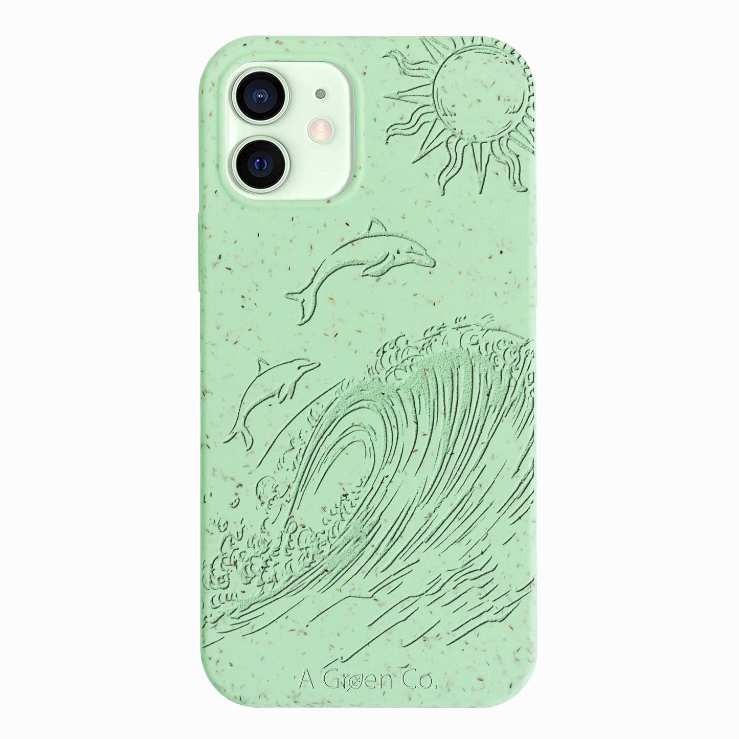 Dolphin Dive - iPhone 12 Mini Eco-Friendly Case