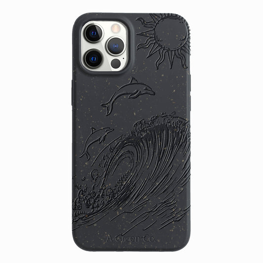 Dolphin Dive - iPhone 12 Pro Max Eco-Friendly Case