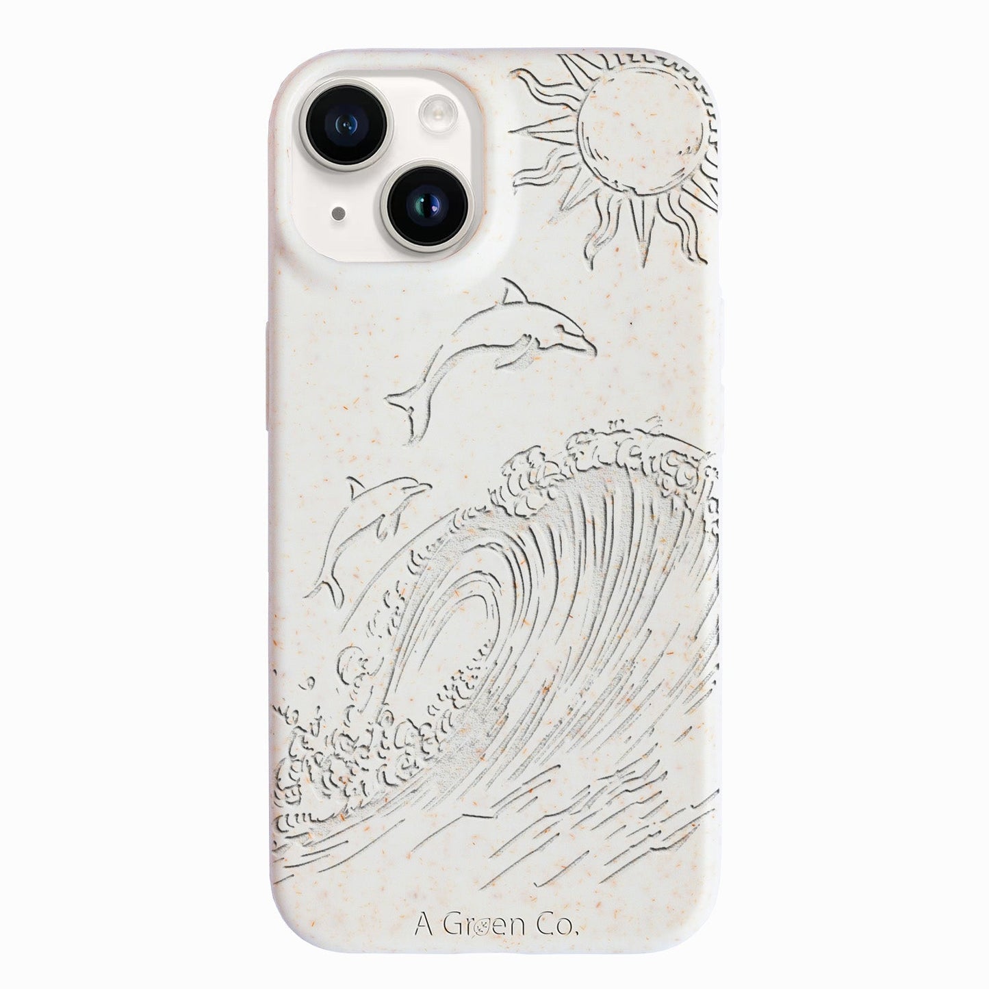 Dolphin Dive - iPhone 13 Mini Eco-Friendly Case