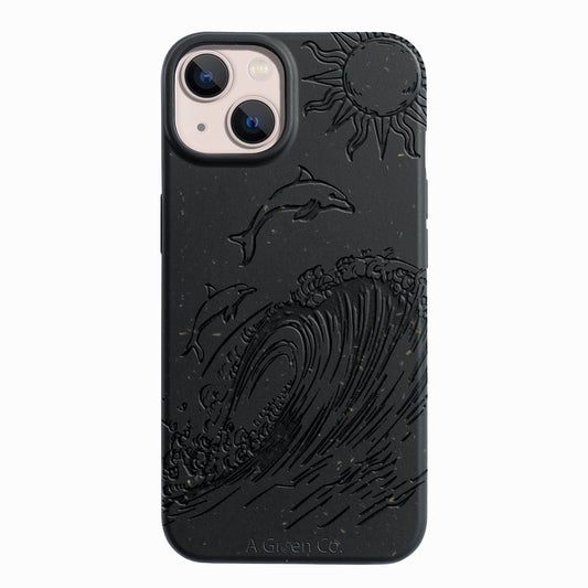 Dolphin Dive - iPhone 15 Plus Eco-Friendly Case