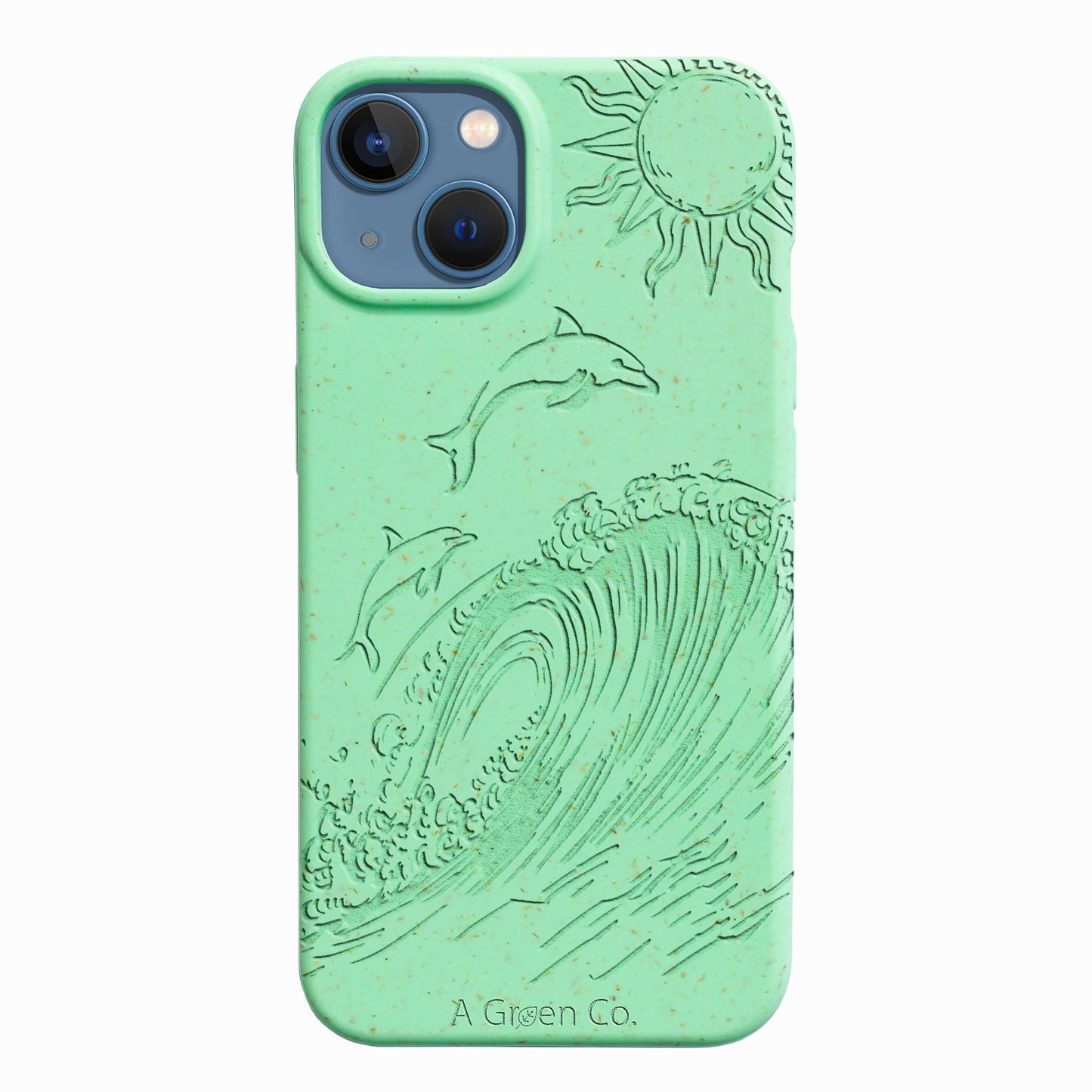 Dolphin Dive - iPhone 15 Eco-Friendly Case