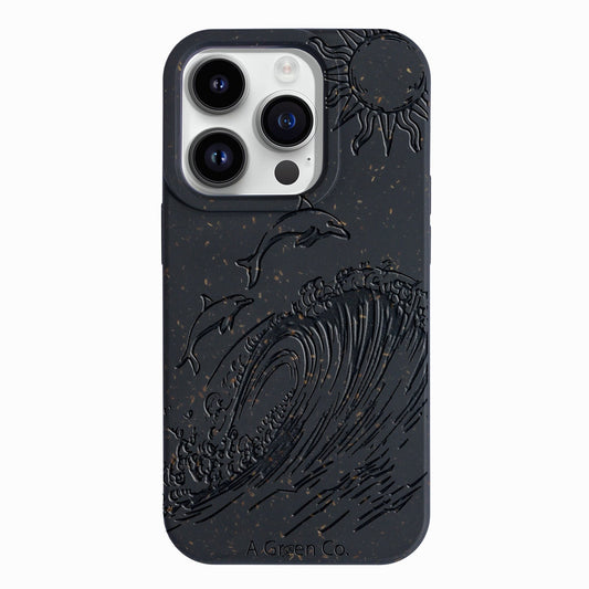 Dolphin Dive - iPhone 15 Pro Max Eco-Friendly Case