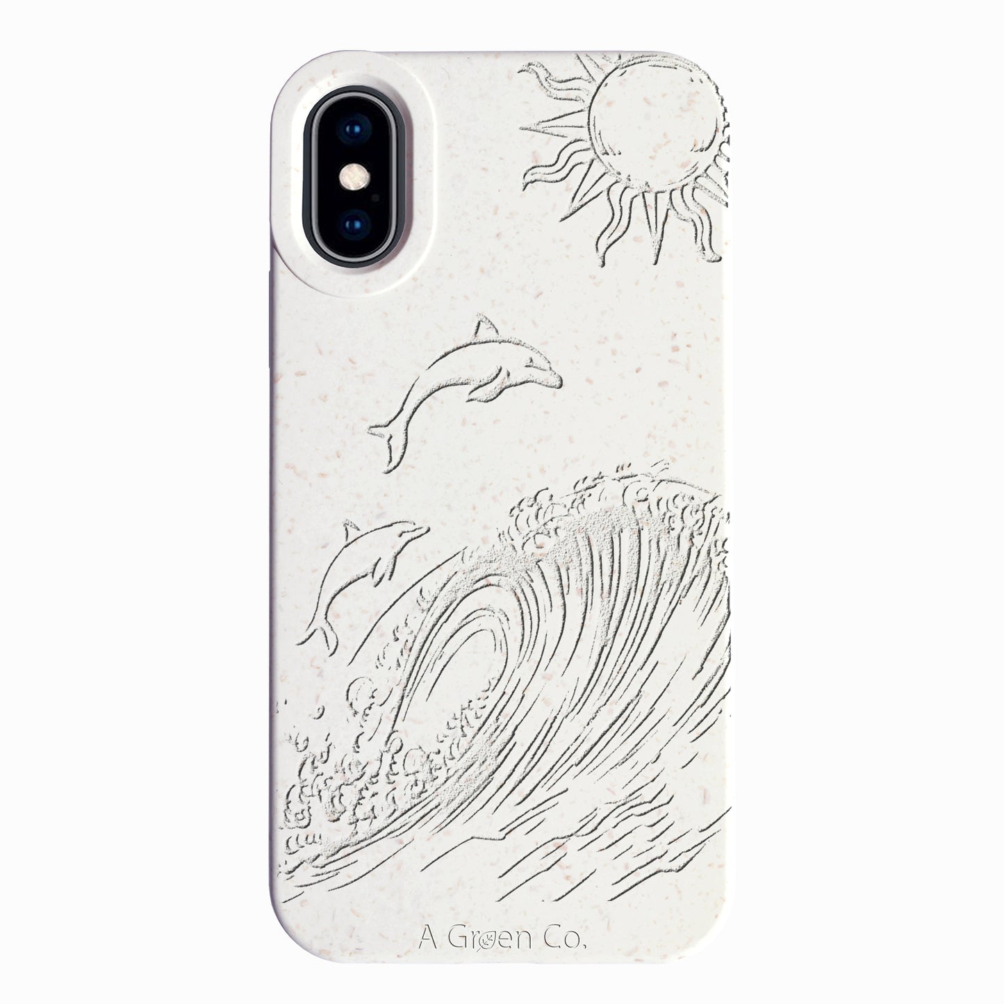Dolphin Dive - iPhone Xs Eco-Friendly Case