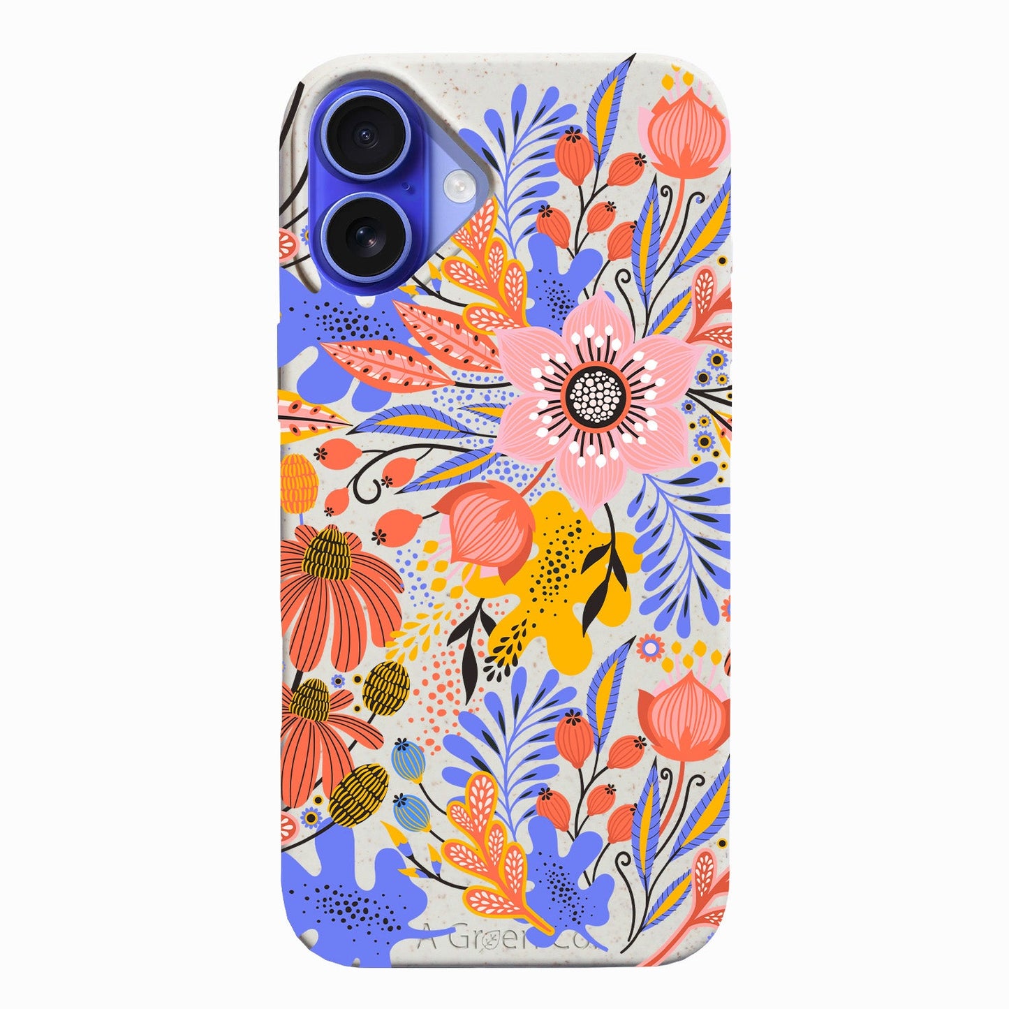 Exotic Flowers - iPhone 16 Plus Eco-Friendly Case