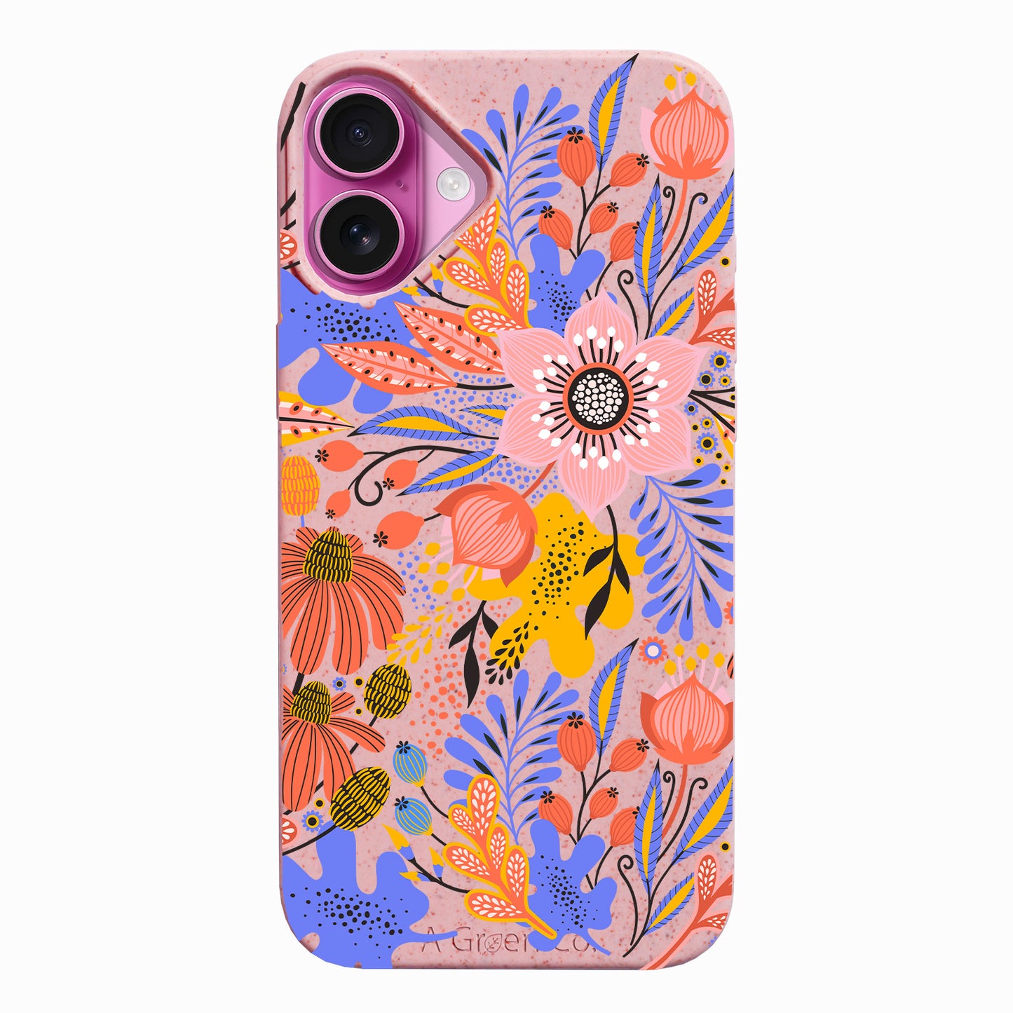 Exotic Flowers - iPhone 16 Eco-Friendly Case