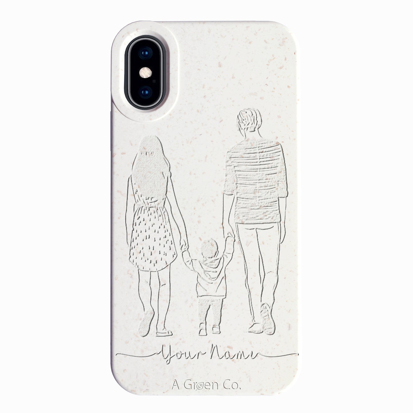 Family - iPhone Xs Eco-Friendly Case