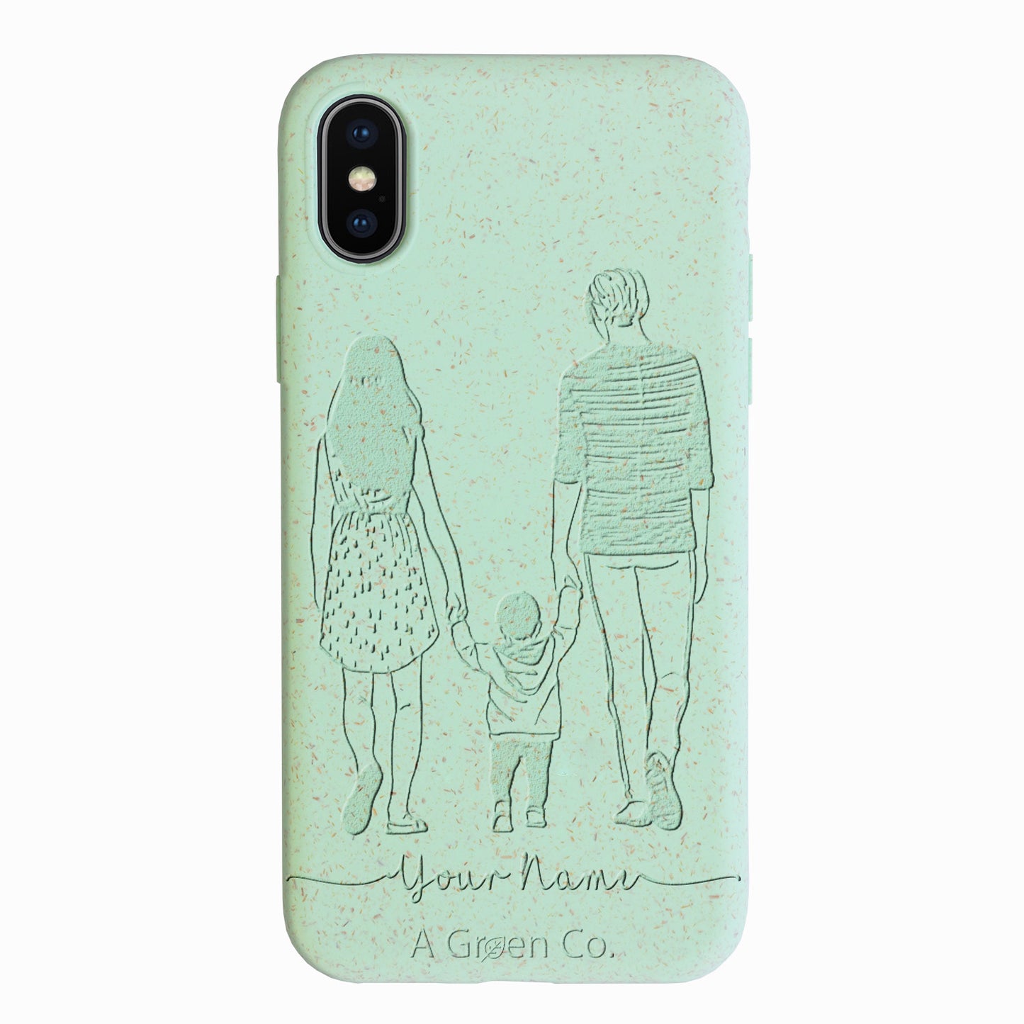 Family - iPhone Xs Eco-Friendly Case