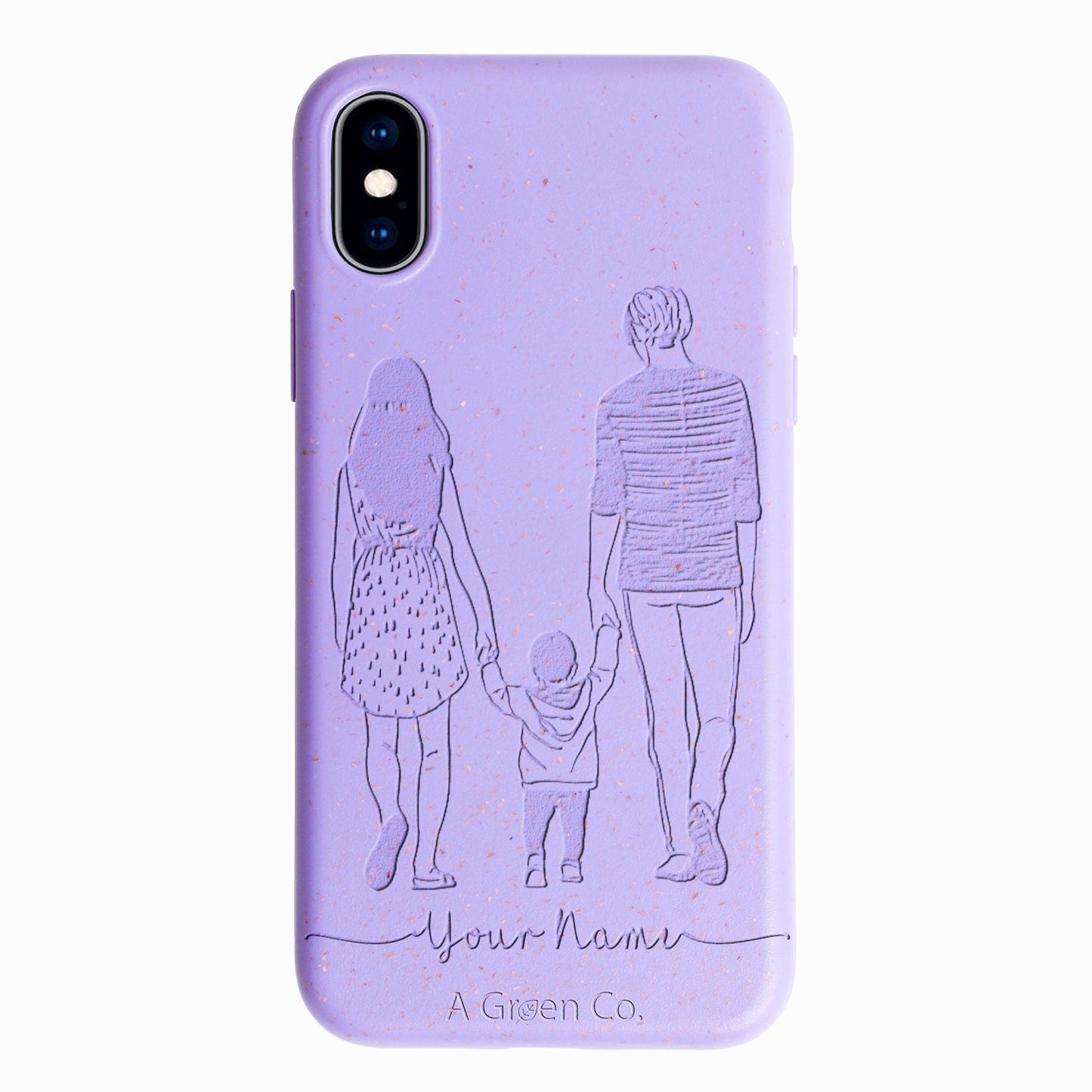 Family - iPhone Xs Eco-Friendly Case