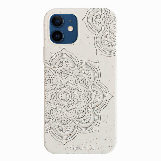 Floral Mandala - iPhone 12 / 12 Pro Eco-Friendly Case