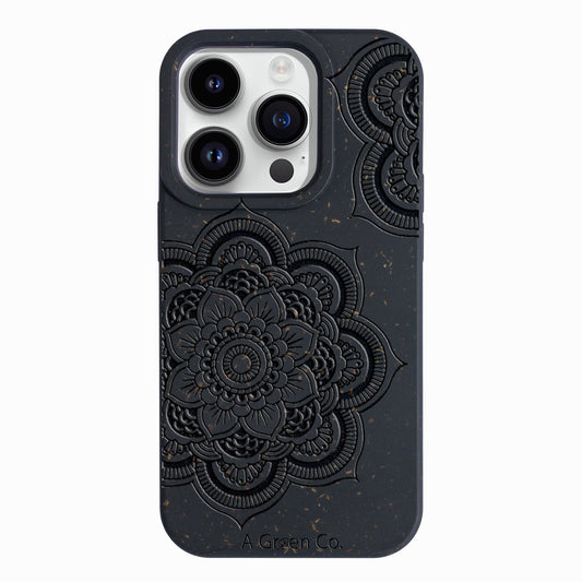 Floral Mandala - iPhone 14 Pro Max Eco-Friendly Case