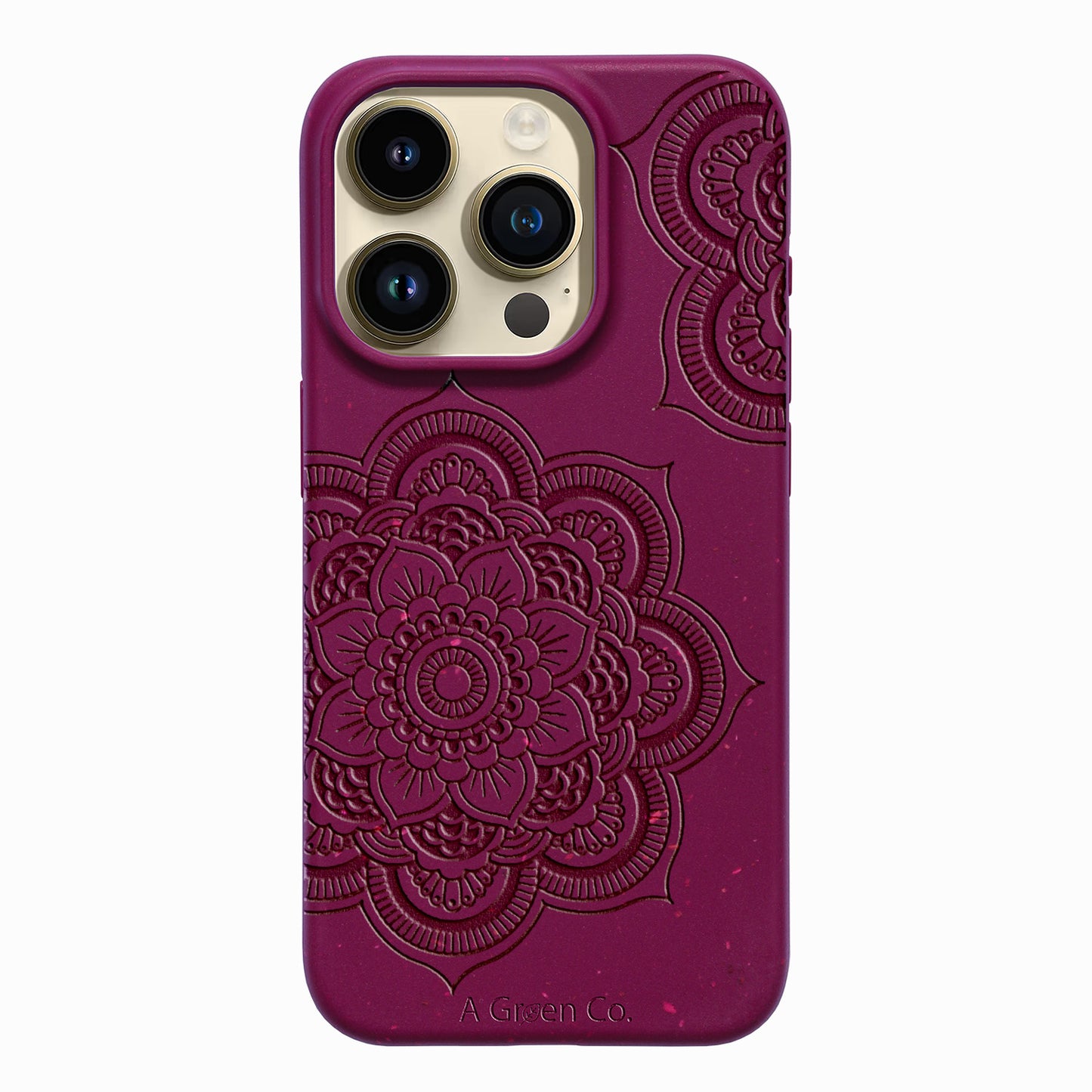 Floral Mandala - iPhone 15 Pro Eco-Friendly Case