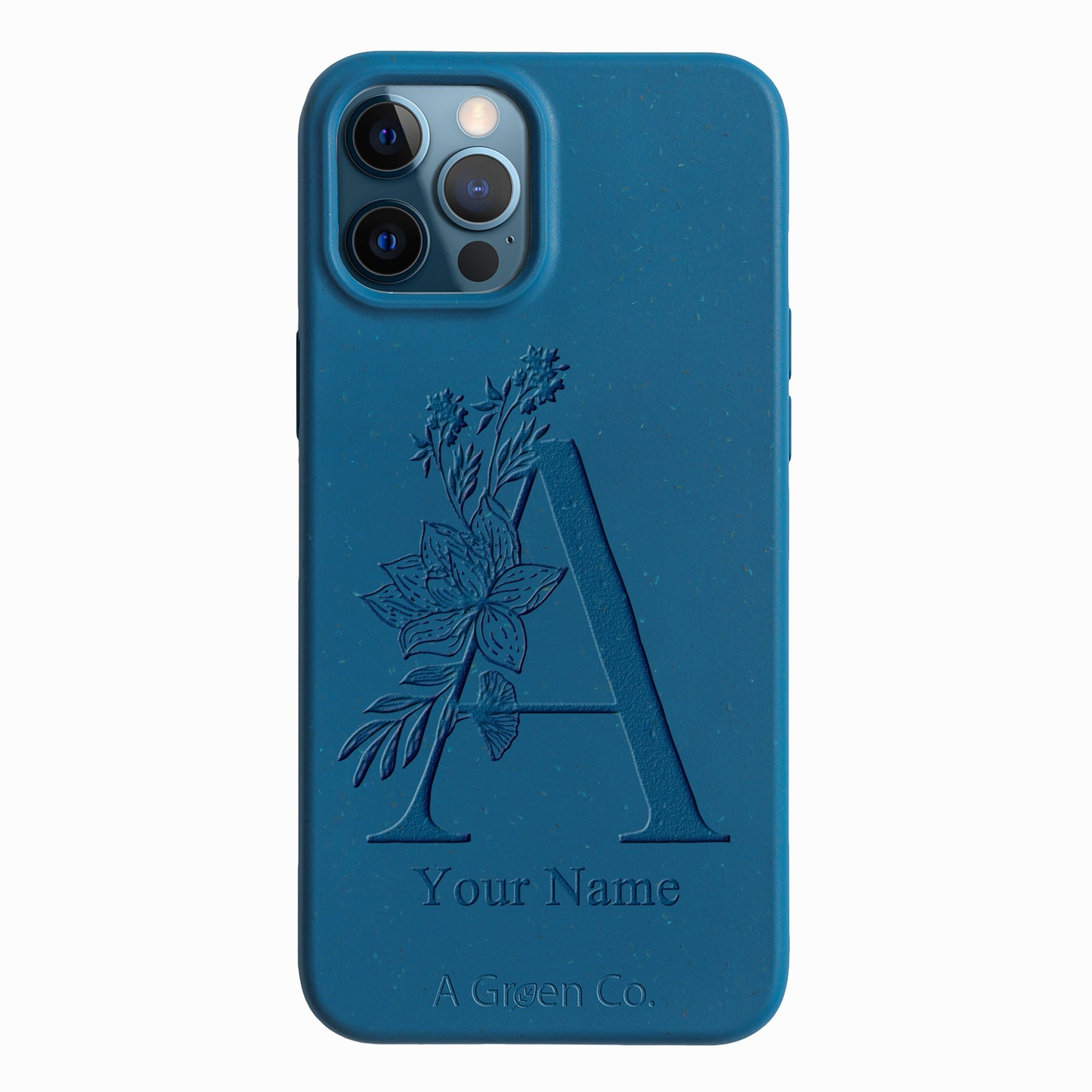 Flower Initials - iPhone 12 Pro Max Eco-Friendly Case