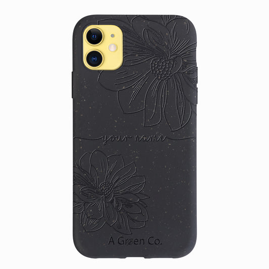 Floral Handwritten - iPhone 11 Eco-Friendly Case