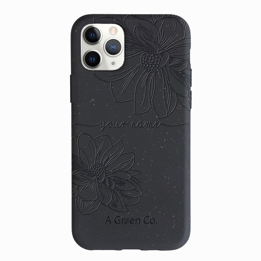 Floral Handwritten - iPhone 11 Pro Max Eco-Friendly Case