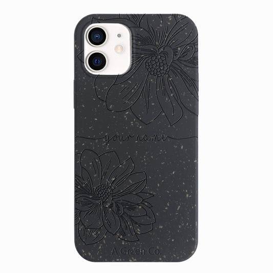 Floral Handwritten - iPhone 12 / 12 Pro Eco-Friendly Case
