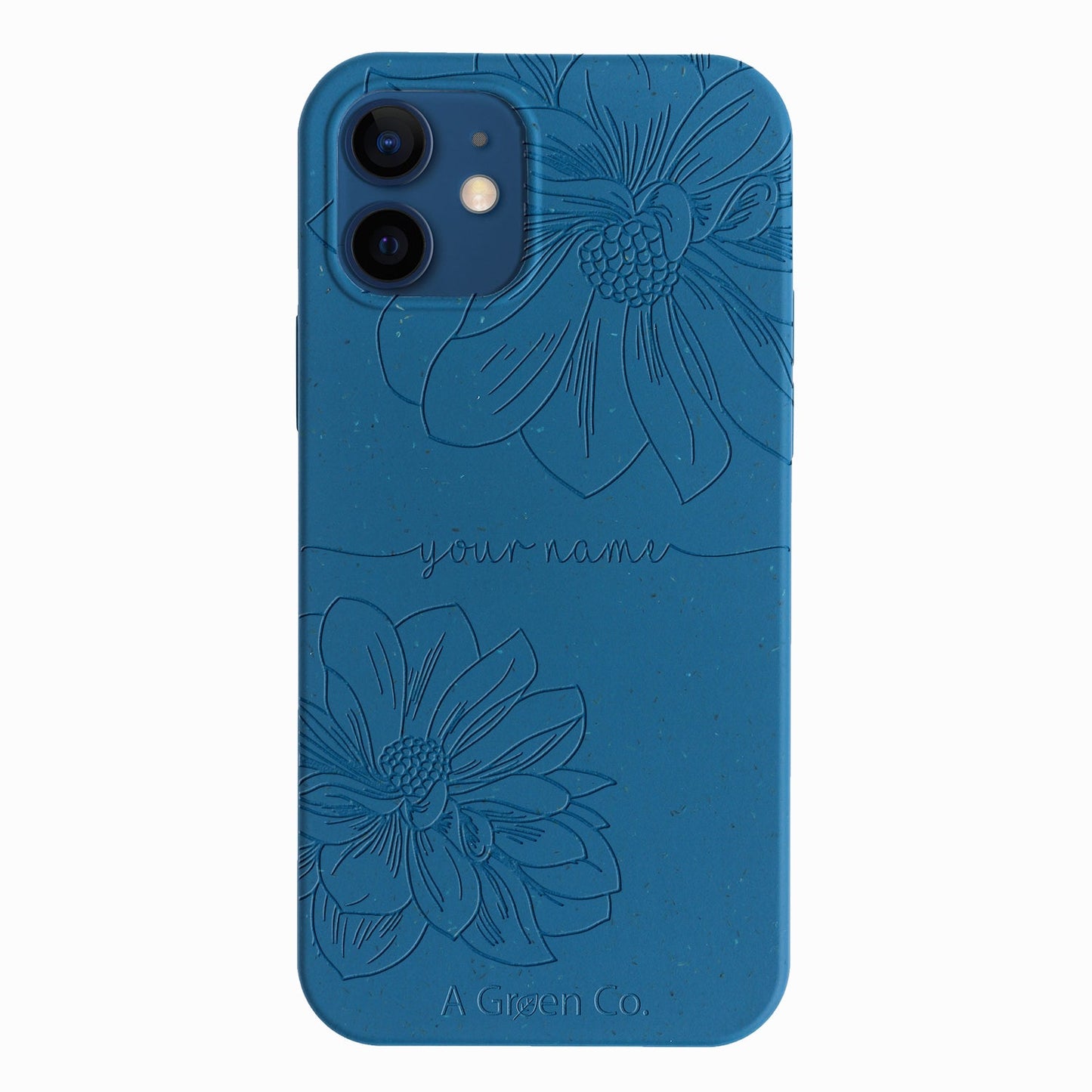 Floral Handwritten - iPhone 12 Mini Eco-Friendly Case