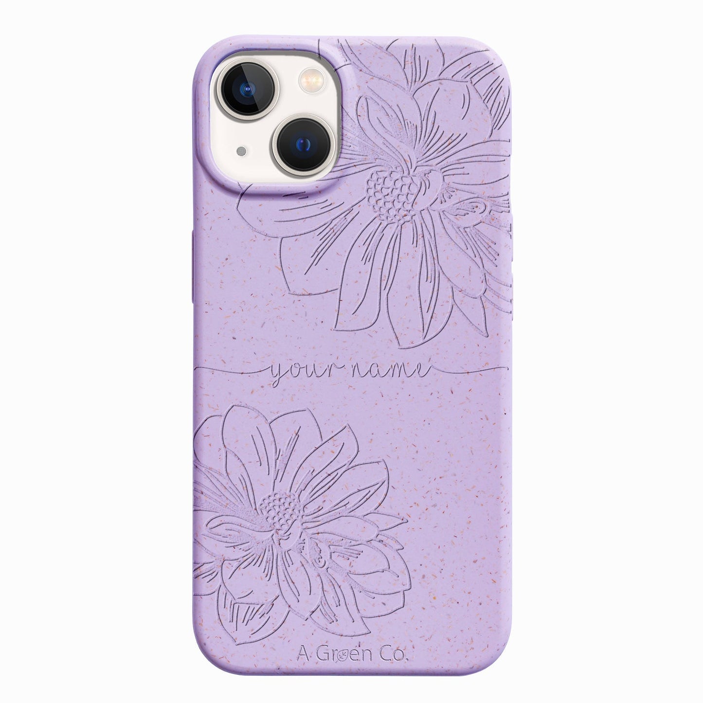 Floral Handwritten - iPhone 13 Eco-Friendly Case