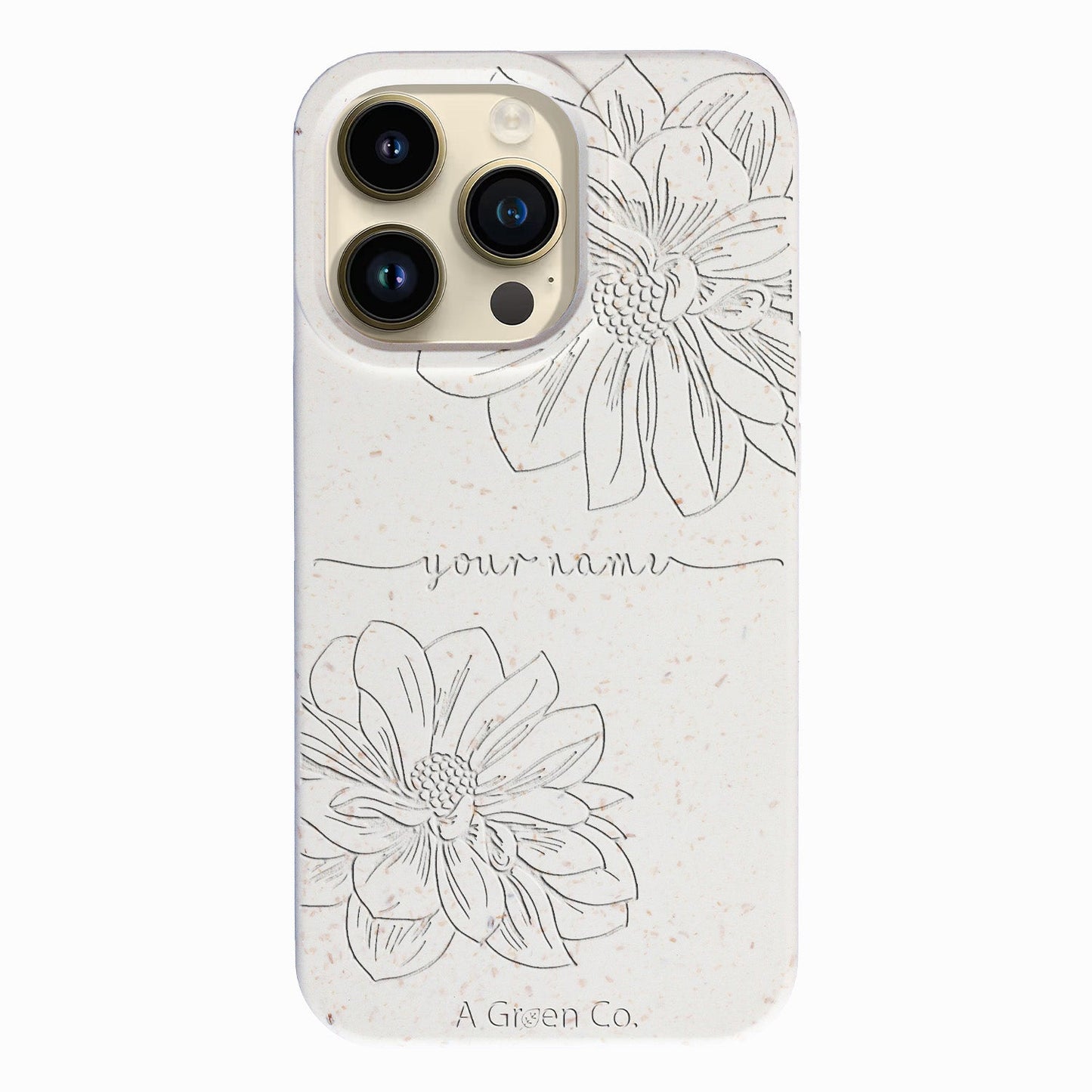 Floral Handwritten - iPhone 13 Pro Eco-Friendly Case