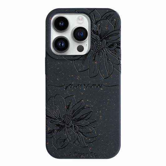 Floral Handwritten - iPhone 14 Pro Eco-Friendly Case