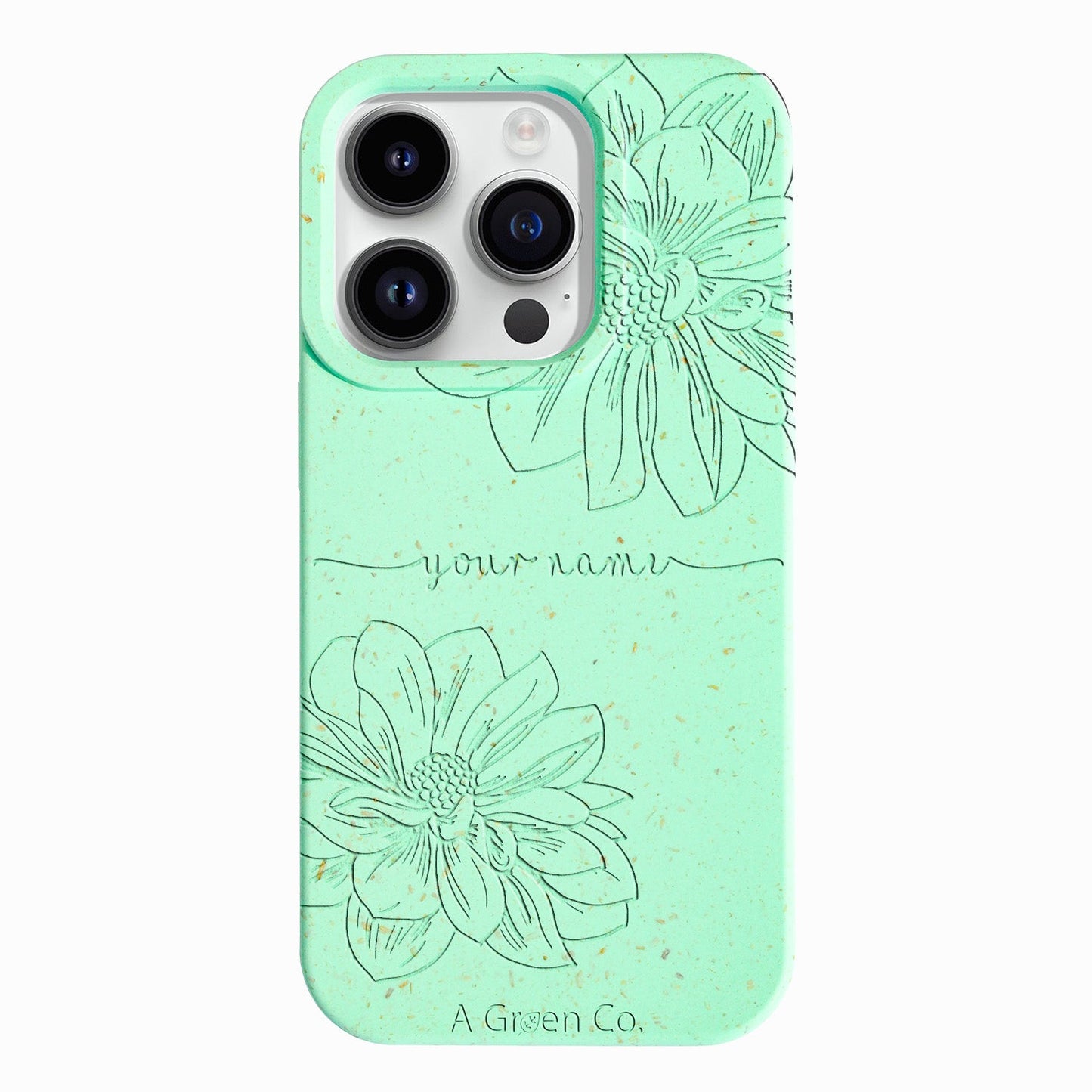 Floral Handwritten - iPhone 13 Pro Eco-Friendly Case