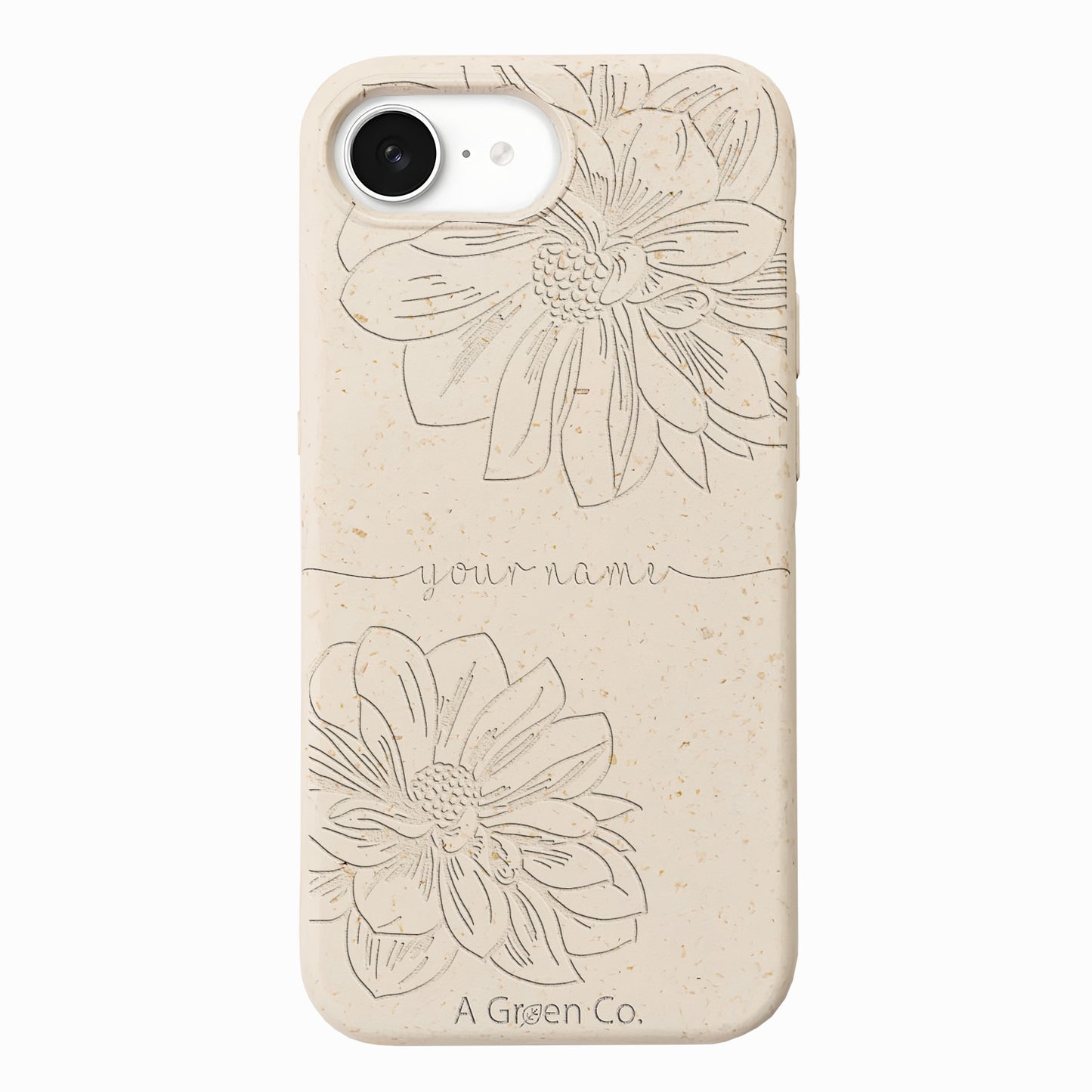 Floral Handwritten - iPhone 16e Eco-Friendly Case