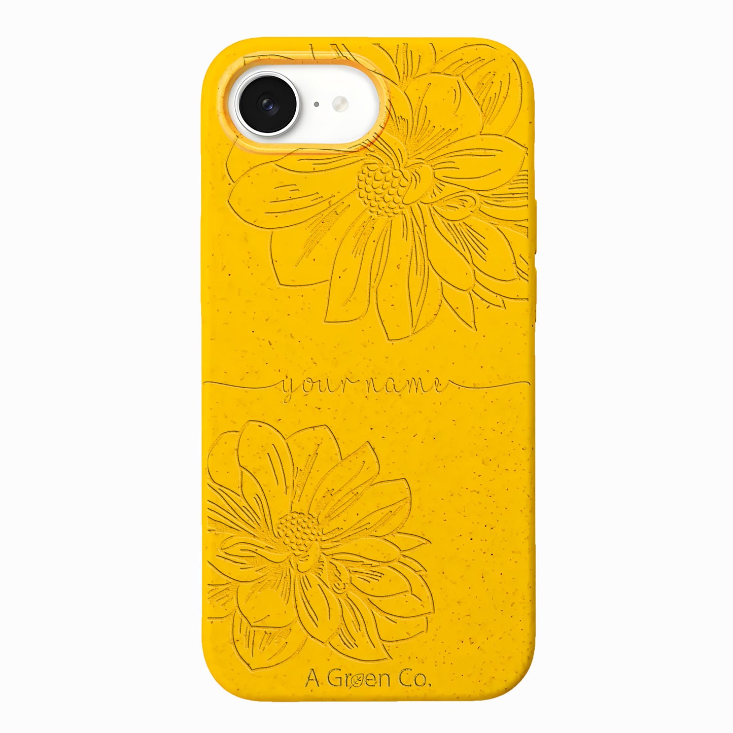 Floral Handwritten - iPhone 16e Eco-Friendly Case