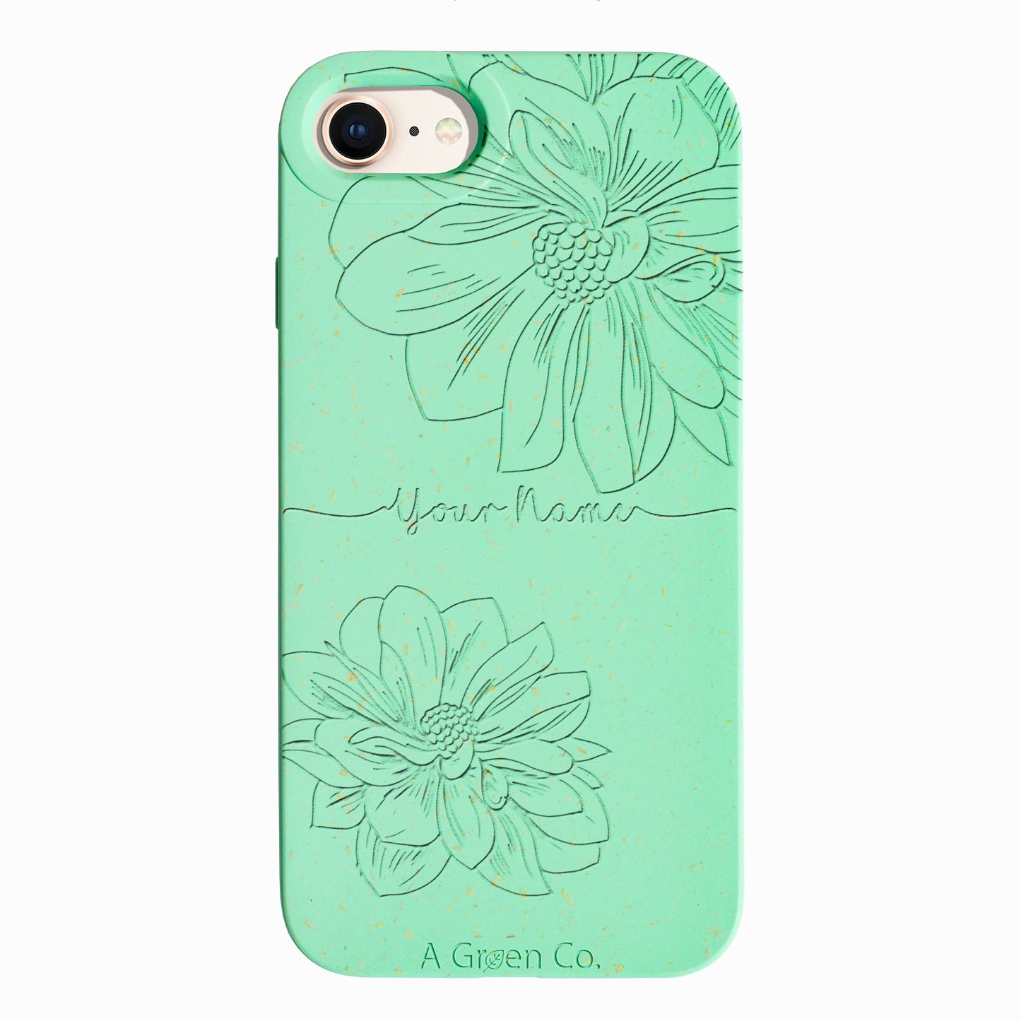 Floral Handwritten - iPhone SE 2020 / 8 / 7 / 6 / 6s Eco-Friendly Case