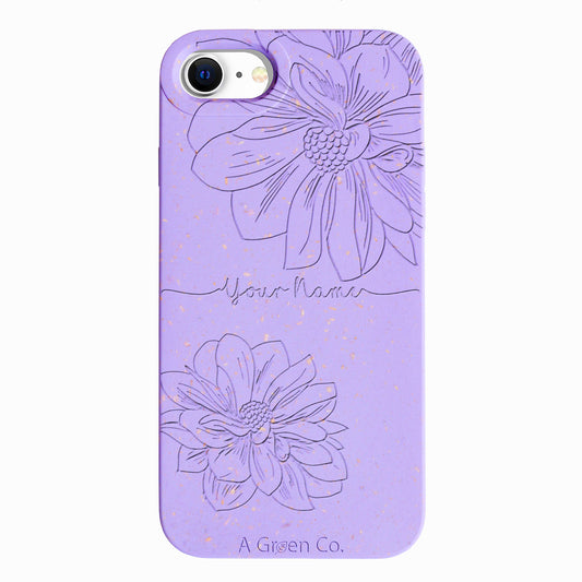 Floral Handwritten - iPhone SE 2020 / 8 / 7 / 6 / 6s Eco-Friendly Case